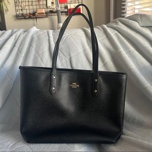 Coach Black Tote Bag